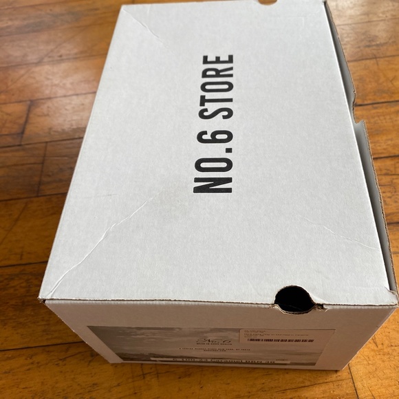 No. 6 Daria Clog mid heel in Caramel, size 38 - Picture 6 of 7